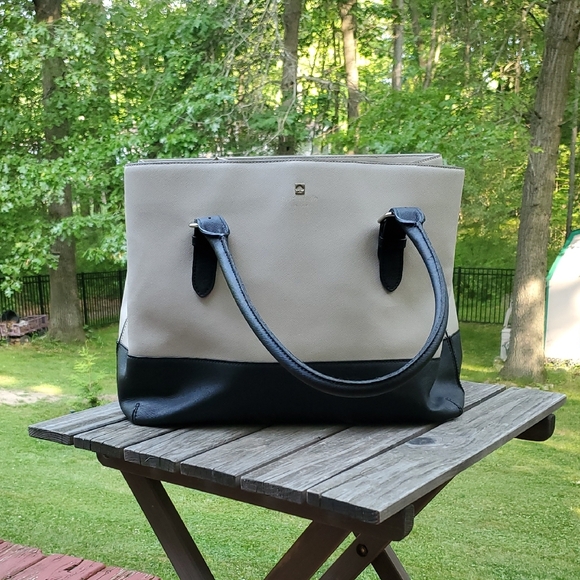New Kate Spade Two-Tone Tote Bag